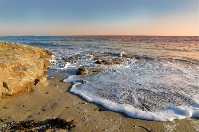 Camping Oasis : Plage à Damgan Depuis Le Camping Morbihan Bord De Mer Loasis